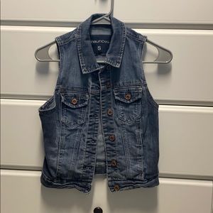 Maurices Denim vest